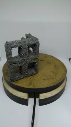 Simple wall props for diorama