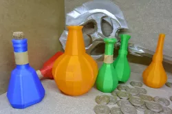 Skyrim fortify and poison potion // props replica