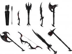 Skyrims Daedric Weapons 