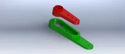 Small Servo arm extension 25mm