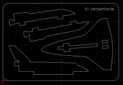 Space Shuttle (CNC version + double connector)