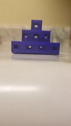 Square Pyramid with holes