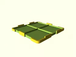 Stackable Small Parts Tray (Customizable)