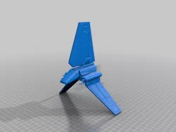 Star Wars Tydirium Shuttle Remix - Combined STL