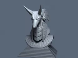 Stargate Anubis Head Statue