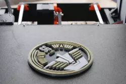 STARGATE SG1 Multi-Colour Coaster Insignia  -Single File For Filament Swapping 