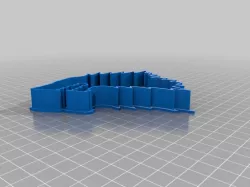 Stark Wolf Cookie Cutter