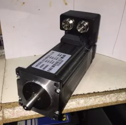 Stepper motor Nema 23 encoder double connector (16mm connector) support