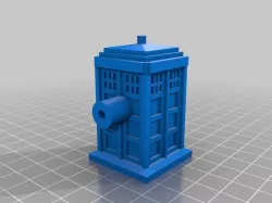 Tardis Knob (whole/half)