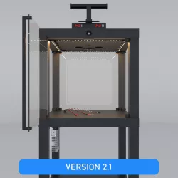 Temperature Controlled LACK Enclosure With Motion Sensor LED Lights