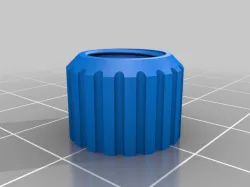 Thread calibration printer extruder test