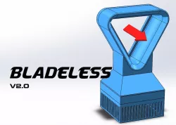 Triangular Bladeless Fan