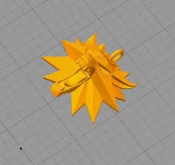 Witcher Medallion (wearable loop)