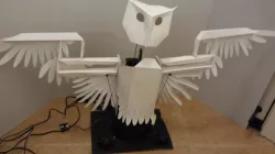 Worry Birds (Robotic Owl designed by Ainsworth, Lucas B)