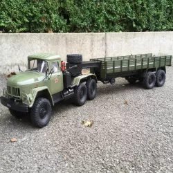 WPL ZIL-137 V8 10x10 semi truck, based on semeivan's ZIL-131 cabin