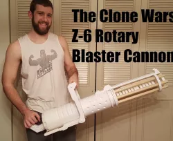 Z-6 Rotary Blaster Cannon from The Clone Wars