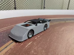 1/43 Dirt Late Model Slot Car