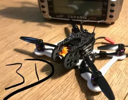 2-3 inch printed drone for cine action