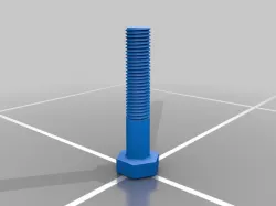 3/4" Diameter Bolt and Nut