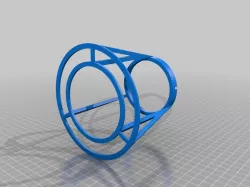70mm edf thrust tube test stand