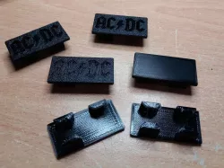 AC DC end cap for 2040 V slot profile 