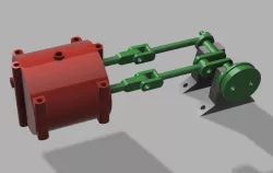 Air Powered Steam Engine