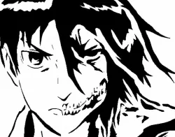 AOT Eren Yeager stencil