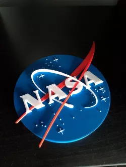 Badge NASA 150x19 mm