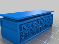 Basic table for vending area
