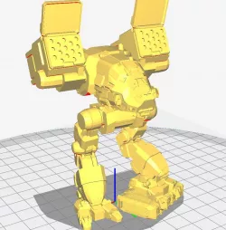 Battletech Catapult ready to fire Version1