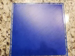 Bed Calibration Square