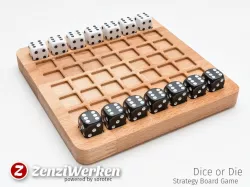 Board Game 'Dice or Die' cnc
