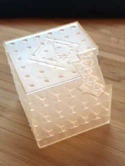 Broken Honeycomb Cube