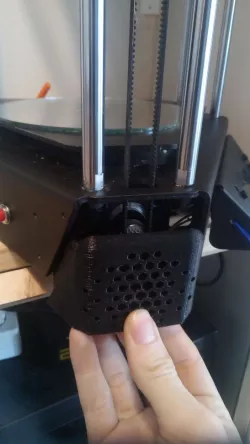 Caches moteur et poulie microDelta Rework