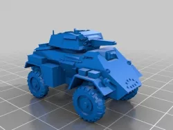 Canadian Fox Armored Car [1:100 Scale]
