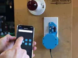 Crickit Light Switch Servo Mount