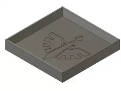 Dice Tray (Dark Angels)