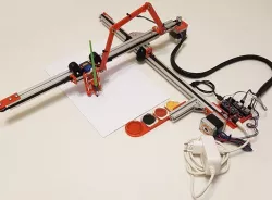 Drawing Bot & Plotter with Arduino CNC Shield and Nano, powered by GRBL 1.1