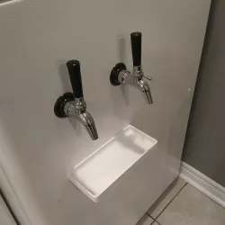 Easy clean magnetic Drip Tray