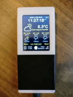 ESP8266 Weather Station with 2.4" TFT Screen (WiFi)