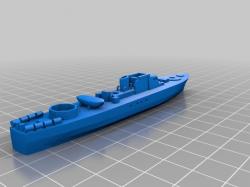 sub chaser model 【 STLFinder