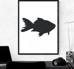 STL file Fishing scene wall art fathers day wall decor 2d art 🎣・Template  to download and 3D print・Cults