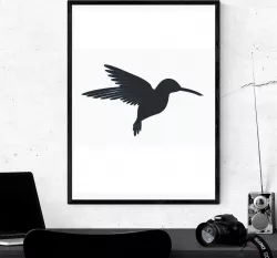 Flying bird - 2D Wall Art