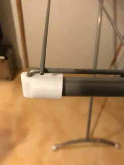  folding hinge cap laundry drying rack