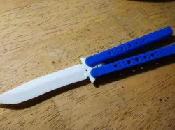 Fully 3d-printed Balisong / Butterfly Knife