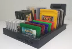 Gameboy Game Holder & Storage (Includes GB/GBA/3DS)