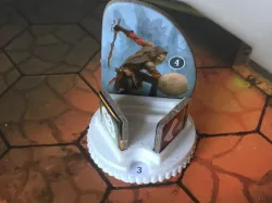Gloomhaven Standee Bases 32mm with modifier slots