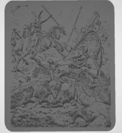 Helgi und Sigrun - Norse Hero and Valkyrie