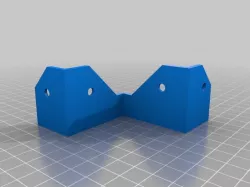 IKEA LACK holder for 2mm plexiglass