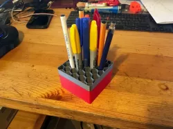 Infill Pen Holder